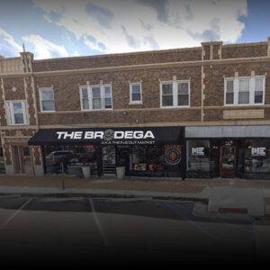 Front view of Brodega store in Richmond Heights, MO